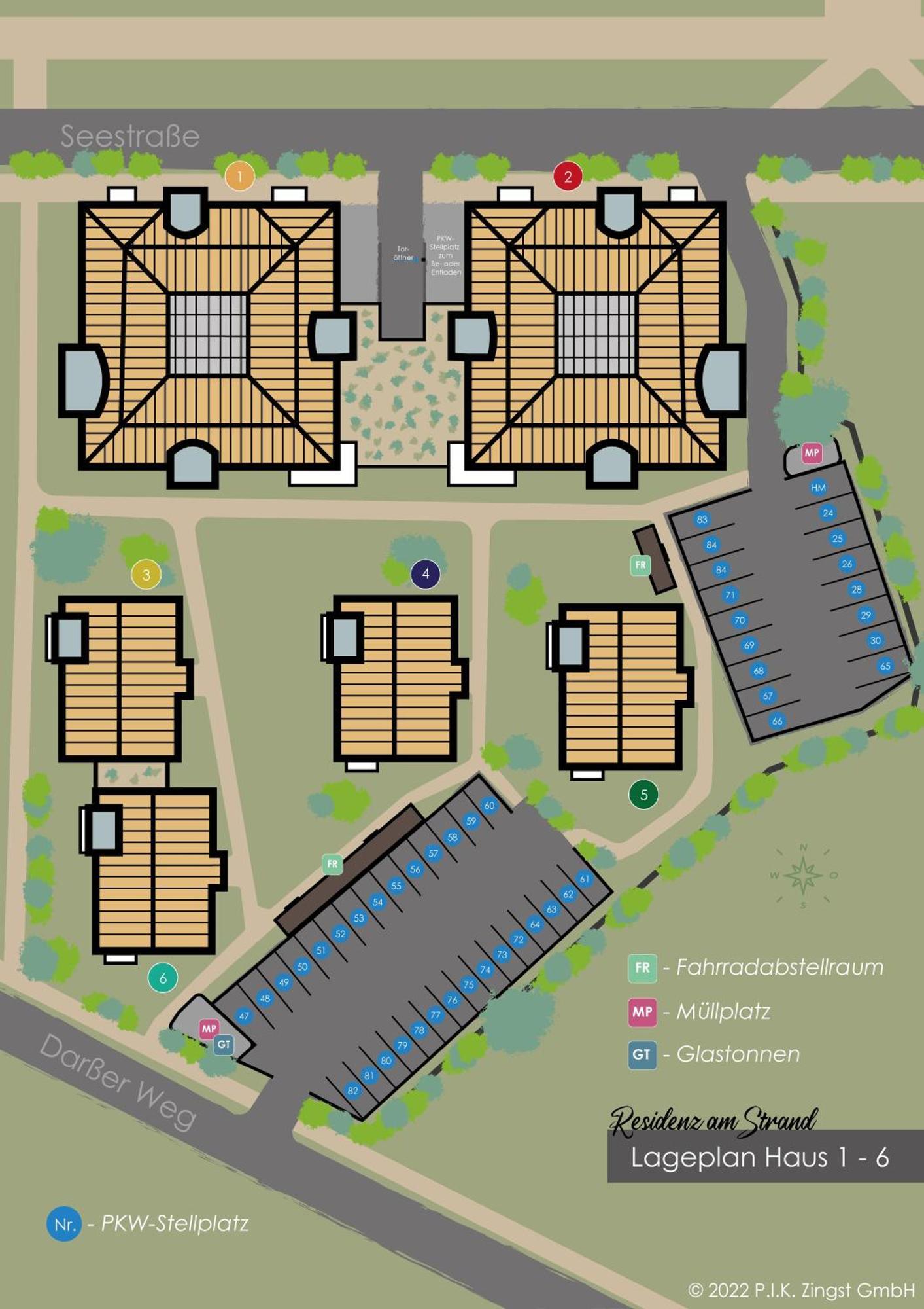 Residenz Am Strand Wohnung 2-43 Zingst Zewnętrze zdjęcie